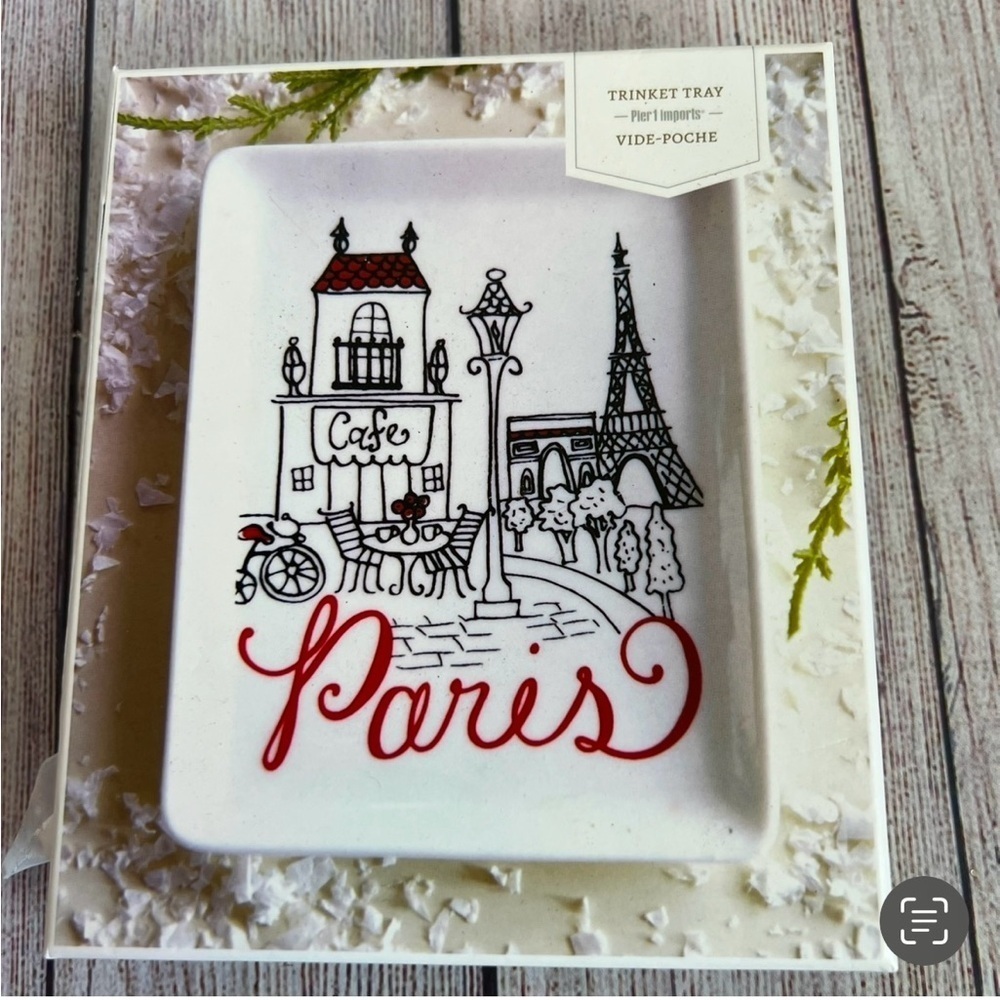 Pier 1 PARIS Trinket Tray In Box